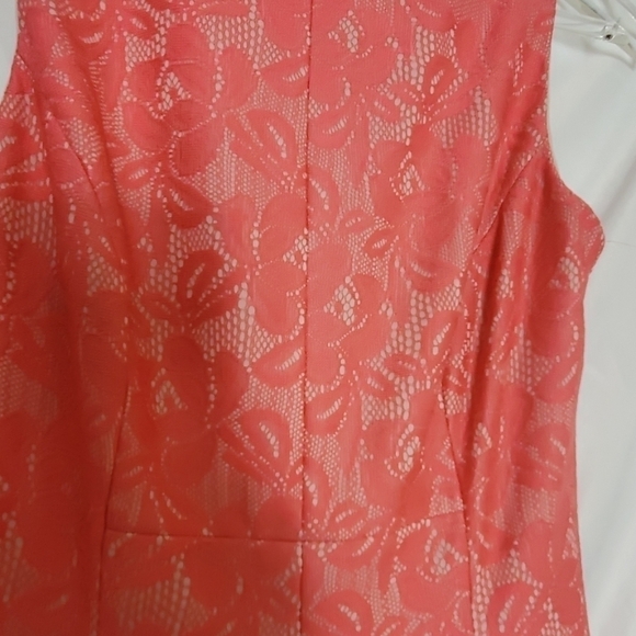 American Living Pink and  Cream dress. Size 4 - Picture 2 of 3